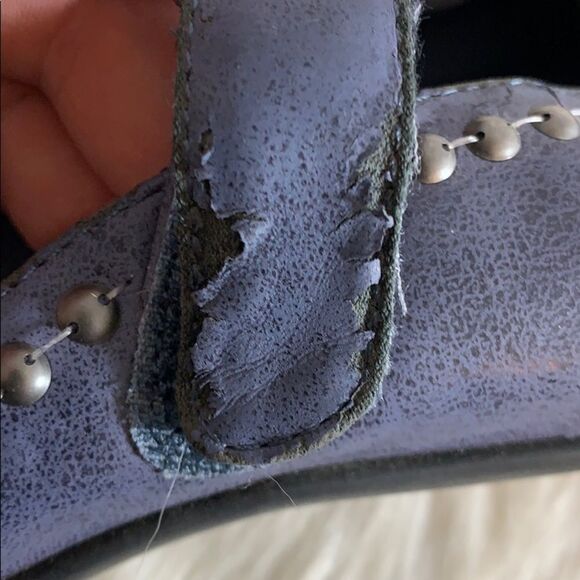 Vionic Telma Blue Mules Sz 9 - Picture 9 of 9